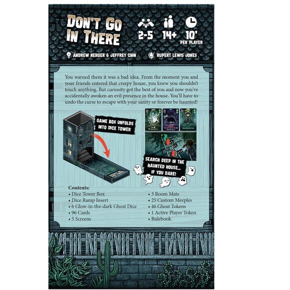 Don't Go in There Board Game | Haunted House Adventure Game - Picture 3 of 7